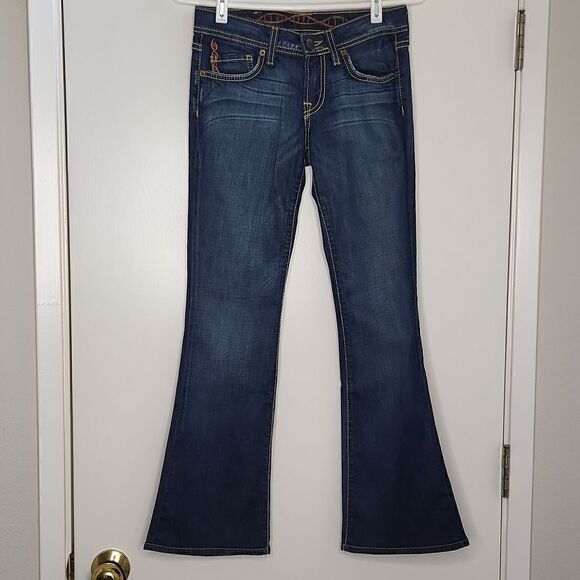 Genetic denim, recessive gene, size 26. Boot cut, low rise. - Picture 1 of 9